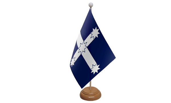 Eureka Small Flag with Wooden Stand